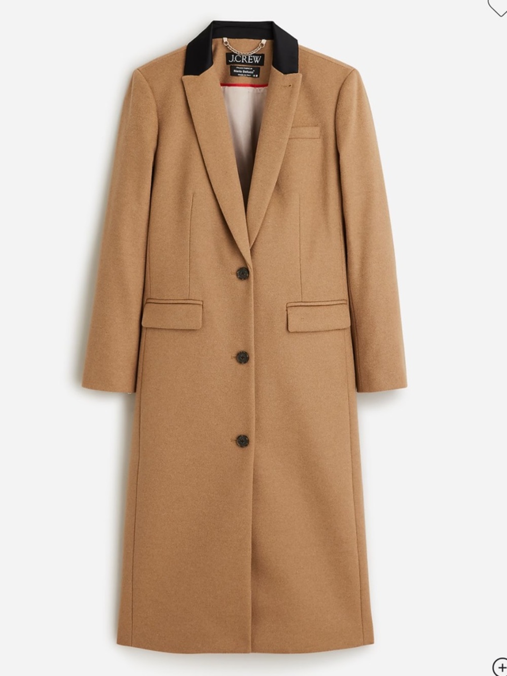 J.Crew Alfie Wool Top Coat
